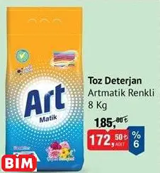 TOZ DETERJAN ARTMATİK RENKLİ TOZ DETERJAN ARTMATİK RENKLİ
